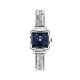 Montre Femme T0581091104100 Tissot Lovely Square - Cadran Carré, Bleu