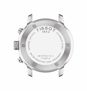 Montre Homme T1144171703702 Tissot PRC 200 Chronograph - Cadran Ronde, Argent