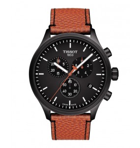 Montre Homme T1166173605112 Tissot Chrono XL NBA Special Edition - Cadran Ronde, Noir
