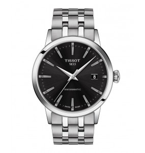 Montre Homme T1294071105100 TISSOT CLASSIC DREAM SWISSMATIC - Cadran Ronde, Noir