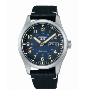 Montre Homme Seiko S5S SRPG39K1 - Mouvement automatique  - Cadran bleu