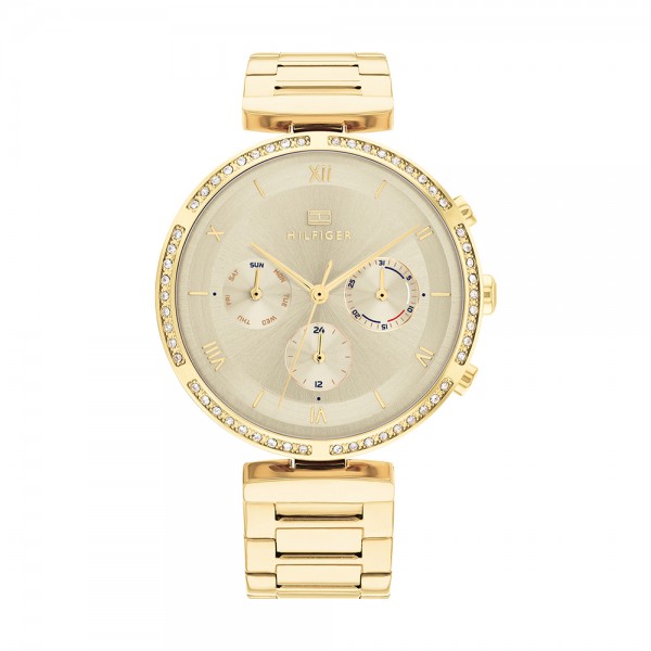 Montre Tommy Hilfiger Luna Femme - Boitier acier Doré - Bracelet acier Doré