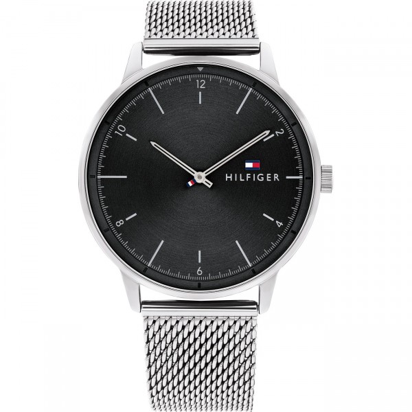 Montre Tommy Hilfiger Hendrix Homme - Boitier acier argenté - Bracelet  acier argenté