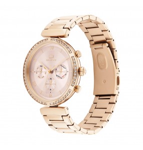 Montre Femme Tommy Hilfiger Luna, cadran rose gold et bracelet acier