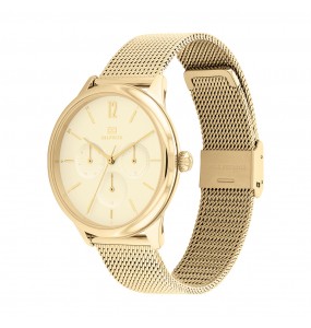 Montre Tommy Hilfiger Layla Femme - Boîtier acier Doré - Bracelet acier Doré