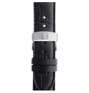 Montre Homme TISSOT Le Locle Powermatic 80 Noir Cuir - T0064071605300