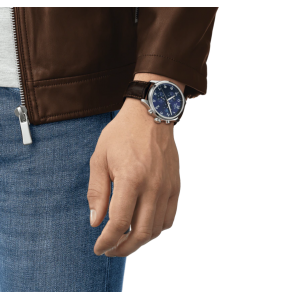 Montre Homme Tissot Chrono XL Classic Cad Rond, Bleu - T1166171604700