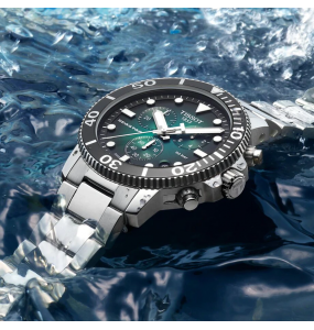 Montre Homme Tissot Seastar 1000 Quartz Chrono Cad Rond, Vert dégradé - T1204171109101