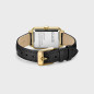 Montre Femme Cluse Fluette Leather Black Lizard, Gold Colour blanc CW11504