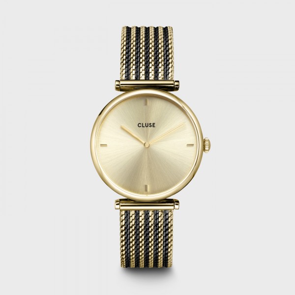 Montre Femme Cluse Triomphe Mesh Full Gold Colour doré CW10401