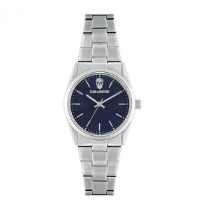 Montre Femme Zadig et Voltaire Collection Fusion, style Hors norme au cadran Bleu - Ref ZVF1410