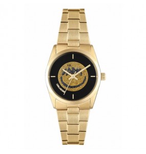 Montre Femme Zadig et Voltaire Collection Fusion, style Hors norme au cadran Noir - Ref ZVF1805