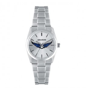 Montre Femme Zadig et Voltaire Collection Timeless, style Hors norme au cadran Bleu - Ref ZVT201