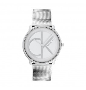 Montre Femme Calvin Klein - Collection Iconic Mesh - Style Tendance - Réf. 25200027