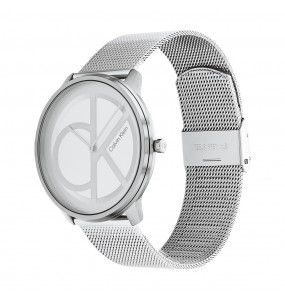 Montre Femme Calvin Klein - Collection Iconic Mesh - Style Tendance - Réf. 25200027