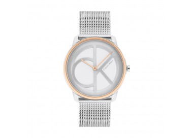 Montre Femme Calvin Klein - Collection Iconic Mesh - Style Tendance - Réf. 25200033