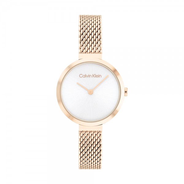 Montre Femme Calvin Klein - Collection Timeless Minimalistic T Bar - Style Minimaliste - Réf. 25200083