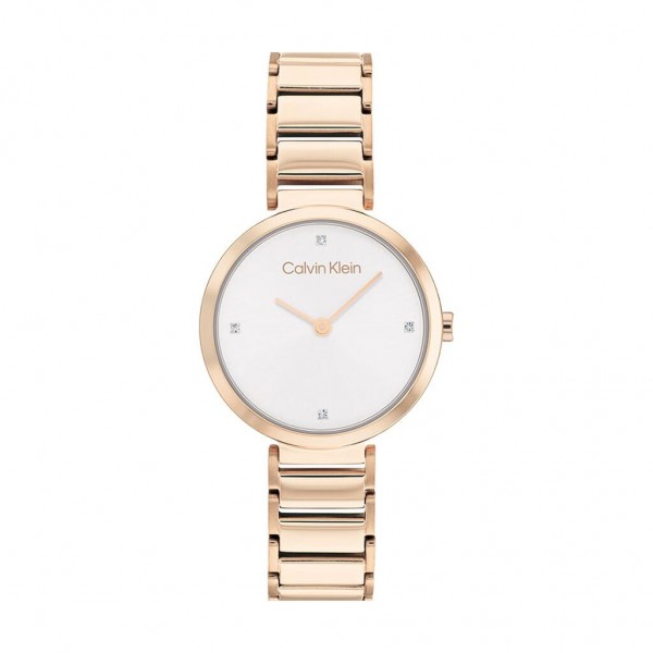 Montre Femme Calvin Klein - Collection Timeless Minimalistic T Bar - Style Minimaliste - Réf. 25200140