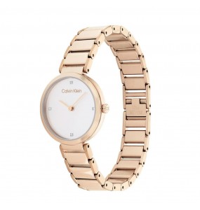 Montre Femme Calvin Klein - Collection Timeless Minimalistic T Bar - Style Minimaliste - Réf. 25200140