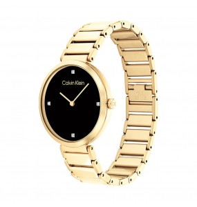 Montre Femme Calvin Klein - Collection Timeless Minimalistic T Bar - Style Minimaliste - Réf. 25200136