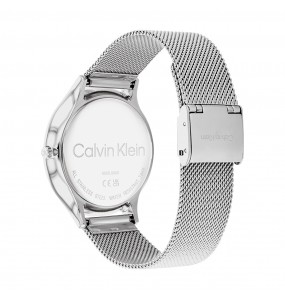 Montre Femme Calvin Klein - Collection Timeless Timeless 2H - Style Tendance - Réf. 25200001