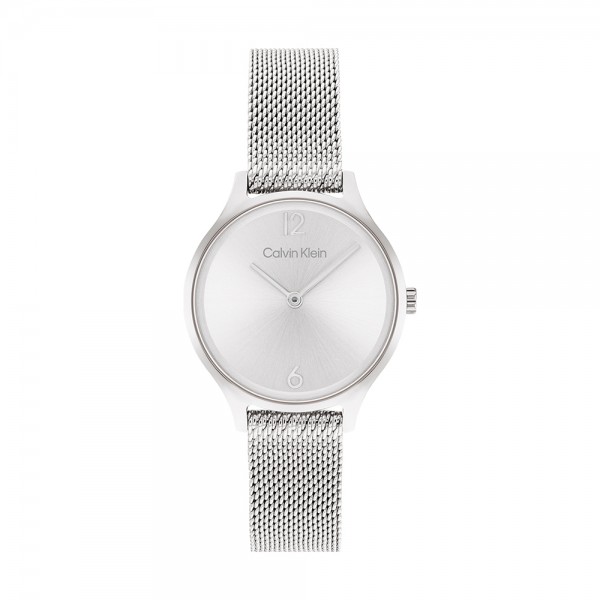 Montre Femme Calvin Klein - Collection Timeless Timeless 2H - Style Tendance - Réf. 25200058