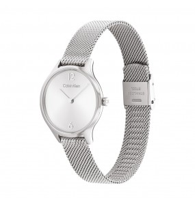 Montre femme calvin klein iconic mesh acier doré - montres-femme