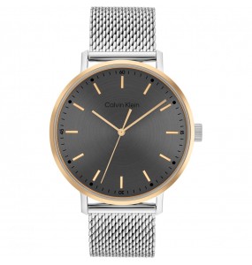 Montre Femme Calvin Klein - Collection Timeless Timeless 2H - Style Tendance - Réf. 25200147