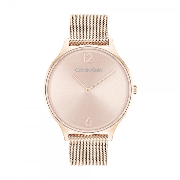 Montre Femme Calvin Klein - Collection Timeless Timeless 2H - Style Tendance - Réf. 25200002