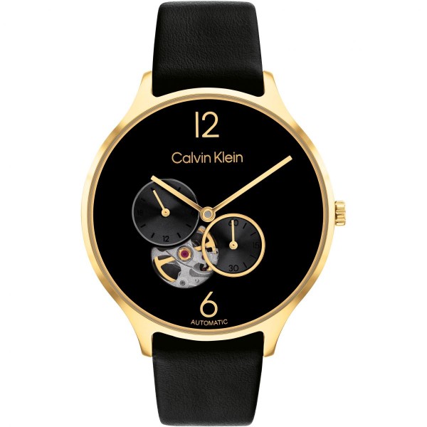 Montre Femme Calvin Klein - Collection Timeless Timeless Auto - Style Tendance - Réf. 25200123