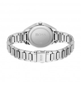 Montre Femme Hugo Boss Sport Lux  - Boîtier acier argenté - Bracelet acier argenté - Ref 1502604