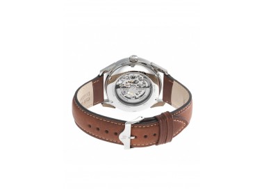 Montre Homme LIP Himalaya Squelette blanc Cuir Brun - 671557