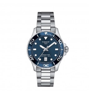 TISSOT SEASTAR 1000 36MM BLEU ACIER T1202101104100