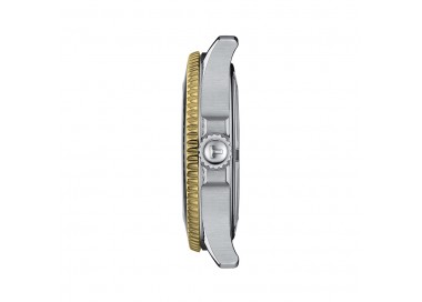 Montre Femme Tissot Seastar 1000 noir bracelet acier - Réf. T1202102105100
