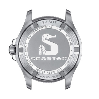 TISSOT SEASTAR 1000 36MM NOIR OR ACIER T1202102105100