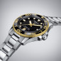 Montre Femme Tissot Seastar 1000 noir bracelet acier - Réf. T1202102105100