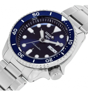 SEIKO 5 SPORTS BLEU FONCE SRPD51K1