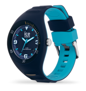 Montre Homme Ice Watch P. Leclercq - Blue turquoise - Medium - 3H - Réf. 018945