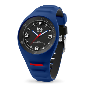 Montre Homme Ice Watch Pierre Leclercq - Boîtier résine Bleu - Bracelet Silicone Bleu - Réf. 018948