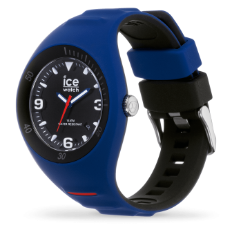 Montre Homme Ice Watch Pierre Leclercq - Boîtier résine Bleu - Bracelet Silicone Bleu - Réf. 018948