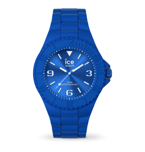Montre Unisexe Ice Watch Generation - Boîtier résine Bleu - Bracelet Silicone Bleu - Réf. 019159
