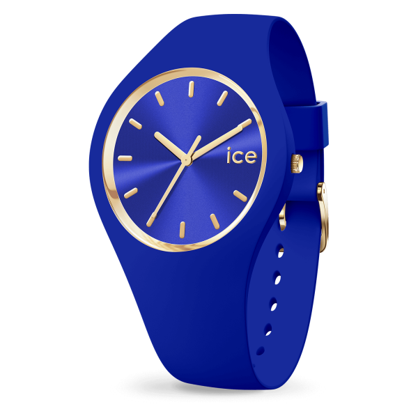 Montre Femme Ice Watch Blue - Boîtier Silicone Bleu - Bracelet Silicone Bleu - Réf. 019228