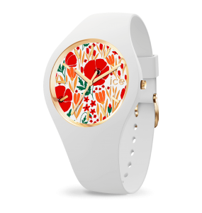 Montre Femme Ice Watch flower - Poppy fields - Small - 3H - Réf. 20512