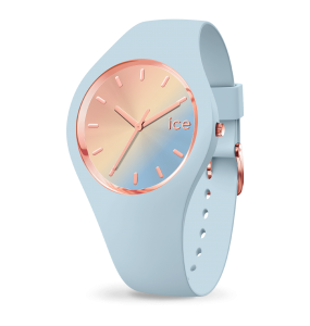 Montre Femme Ice Watch sunset - Pastel blue - Small - 3H - Réf. 020639