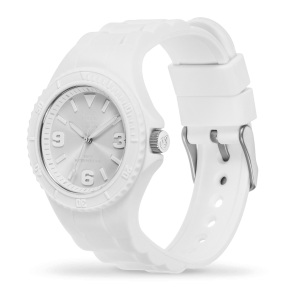 Montre Femme Ice Watch Generation - Boîtier résine Blanc - Bracelet Silicone Blanc - Réf. 019139