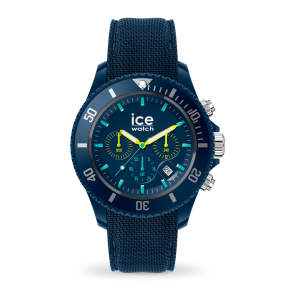 Montre Homme Ice Watch chrono - Blue lime - Large - CH - Réf. 20617