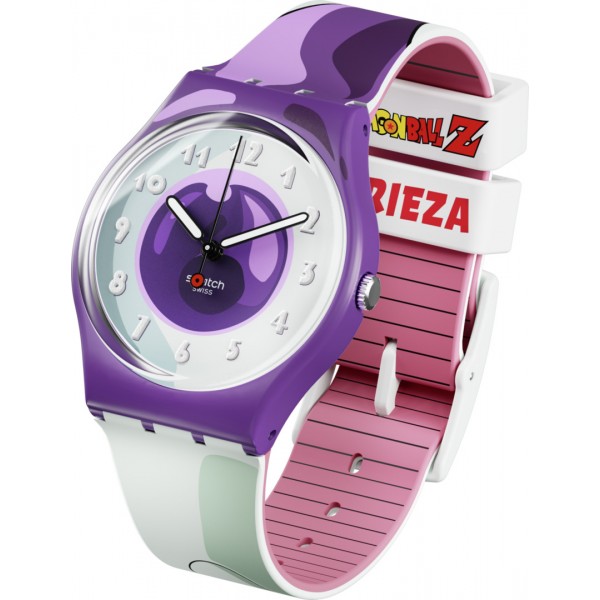 Montre Homme SWATCH Dragon Ball Z Frieza X Swatch GZ359