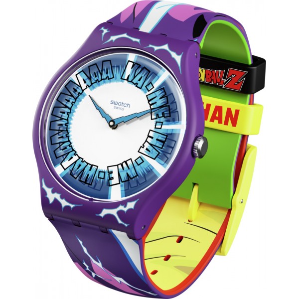 Montre Homme SWATCH Dragon Ball Z Gohan X Swatch SUOZ345