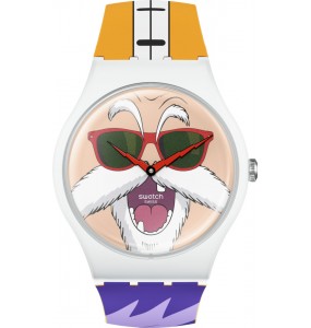 Montre Homme Swatch Collection Dragon Ball Z Kamesennin X Swatch Suoz346