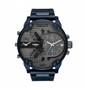 Montre Homme Diesel Collection Mr. Daddy 2.0, style sport, bracelet Acier DZ7414